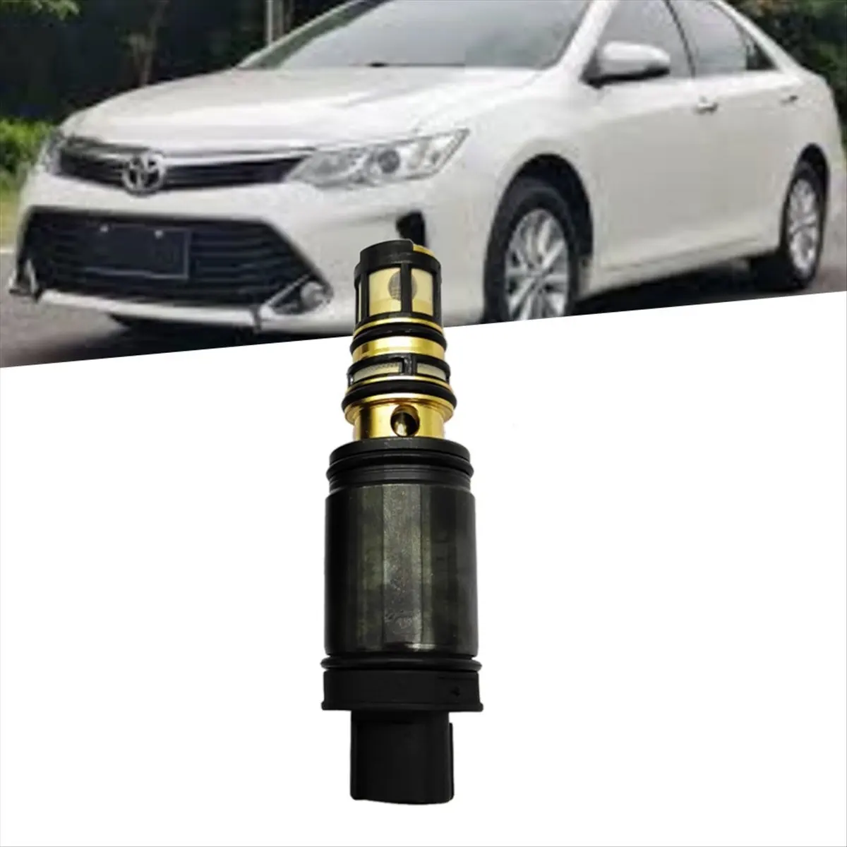 #31Z Automotive Parts & Accessories,Car A/C Compressor Electronic Control Valve For Toyota Camry 2.5L (Metal)