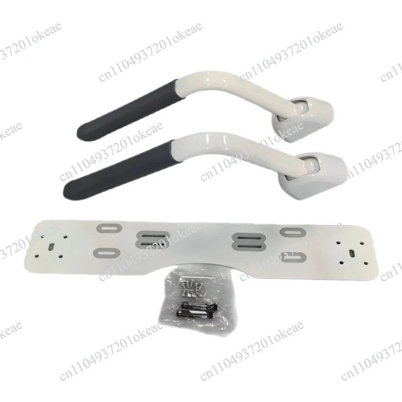 No punching, folding toilet armrest, bathroom safety armrest
