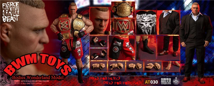 In Stock Onetoys OT013 1/6 Male Soldier Fighting Beast Brock Lesnar 12