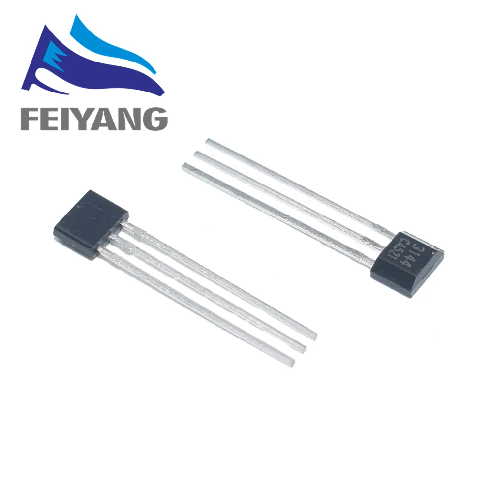 10PCS A3144E A3144 TO92 TO-92 3144 Hall Effect Sensor Transistor new original