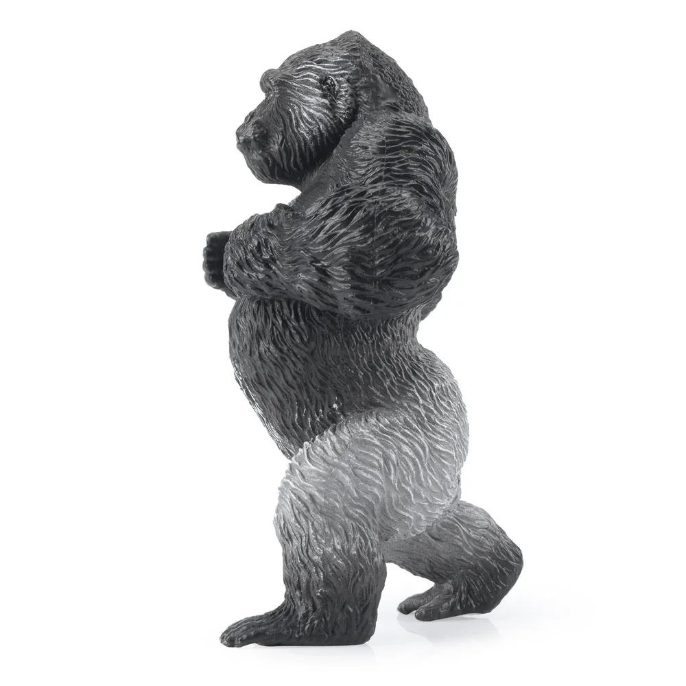 Toymany Simulazione Gorilla Primate Fauna Selvatica Modello Animale Giocattolo Mini Figure Bambole Action Figurine Giocattoli Regalo per Bambini Torta Decora