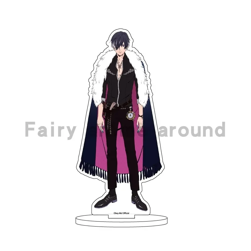 Game 2-Obey Me Anime Lucifer Mammon Leviathan Asmodues Beelzebub Belphegor Acrylic Stand Doll Figure Model Plate Toy For Gift