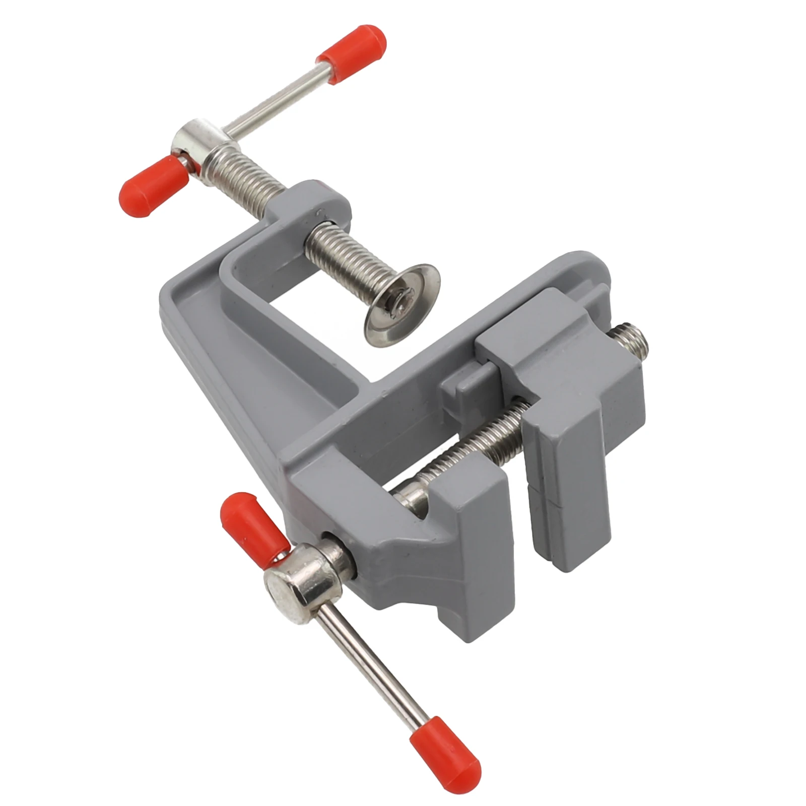Useful Accessories Parts Vise Table Swivel Lock Clamp Fixed lock Mini Pliers Portable Vice 1pcs Aluminum alloy