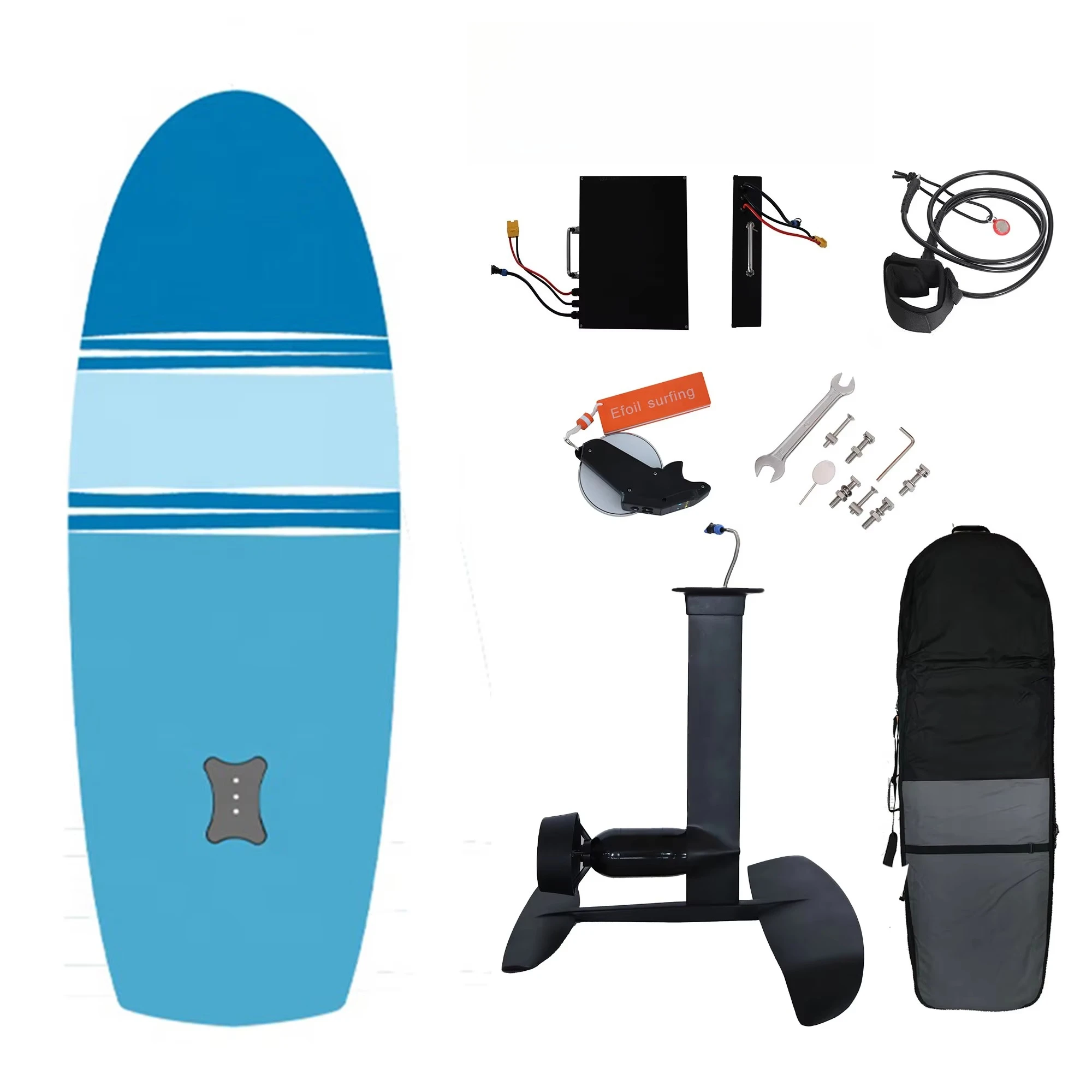 لوح ركوب الأمواج المائي بجهاز التحكم عن بعد من ألياف الكربون EFoil لوح ركوب الأمواج الطائر #4