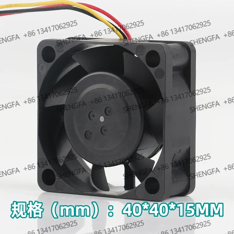 New Nidec 5V 12V 48V 4015 4CM 40X40X15MM AC EC Frequency changer printer Copier D04R-24TH 08B cooling fan DC24V 0.08A