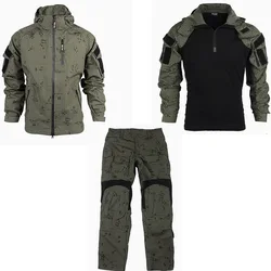 Tactical Desert night camouflage G3 pants Trousers & Jacket Hoodie Coat & Shirt Pullover Hoodie Coat
