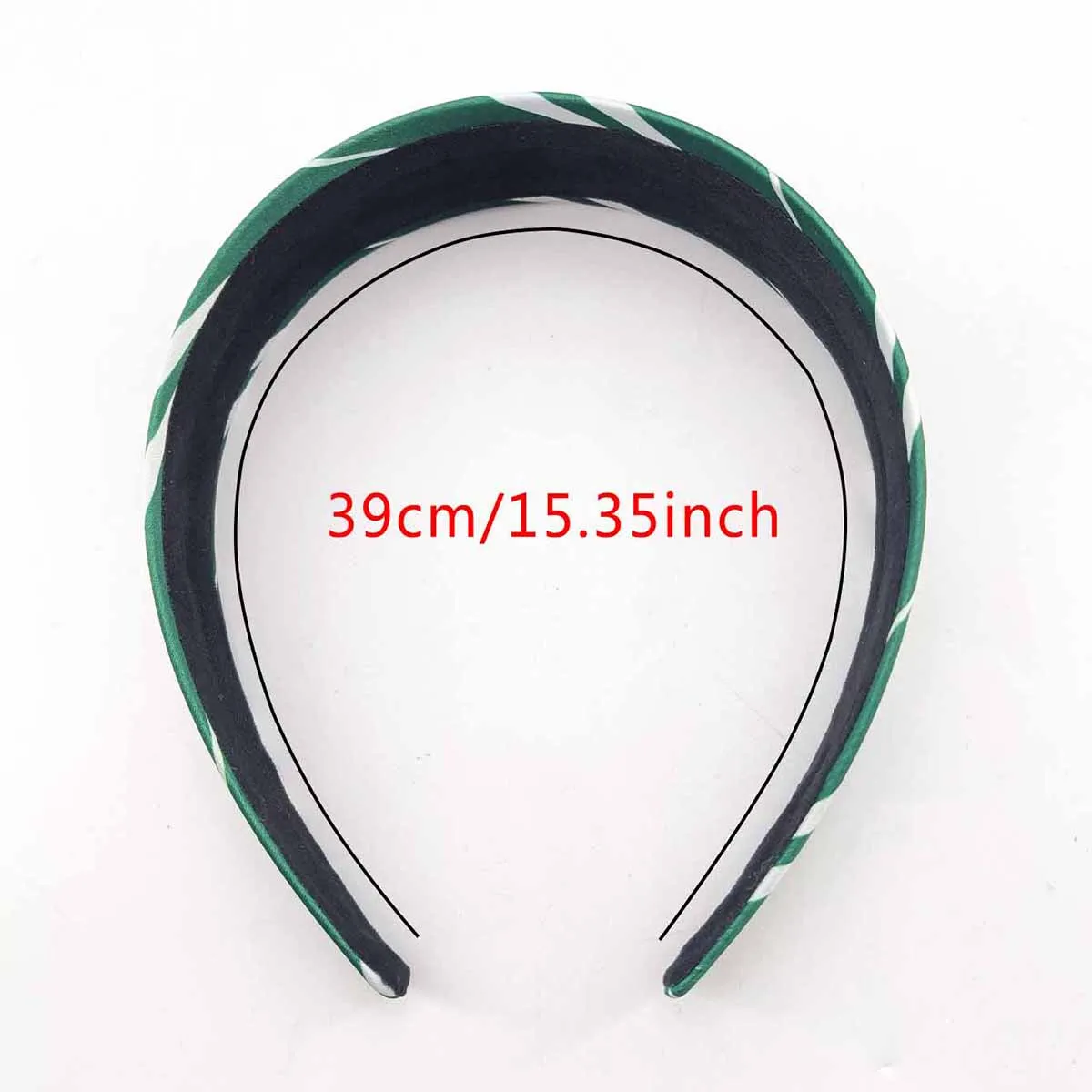 1/4 Stück Magisches College-Zauberer-Slytherin-Kostüm Cosplay-Stil Vintage Haarreif Gestreiftes Mädchen-Seiden-Stirnband Accessoires – Detail 5