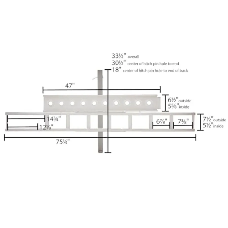 ヘビーデューティー電動自転車とファットタイヤ自転車用ラック、ロールオン・ロールオフランプ付きで簡単な積み下ろし、耐荷重400ポンド、防振装置付き