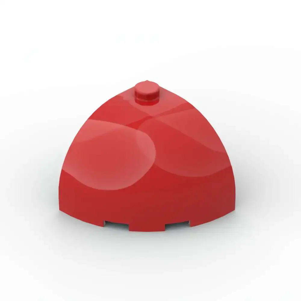 MOC 10 SZT. Klocki 88293 Zaokrąglone Rogi 3x3x2 Zestaw Klocków Budowlanych Kopuła Górna Elementy do Składania Zabawki DIY Prezenty Urodzinowe dla Dzieci