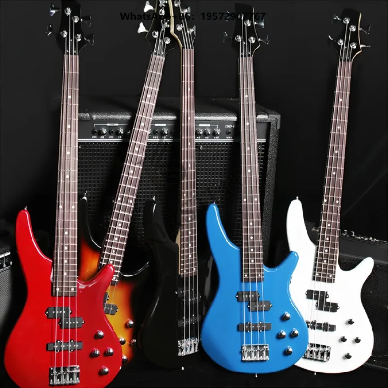 Basswood Body Rosewood Fingerboard SSS  24 4 Strings Electric  Guitar for Adult