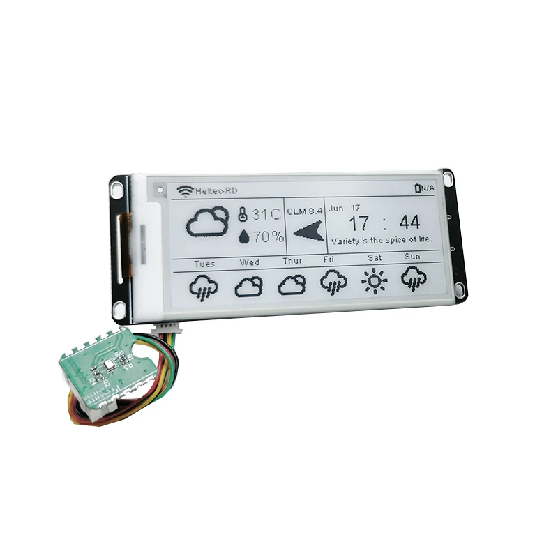 Heltec Meshtastic 2.90 E-Ink Display ESP32 LoRa mit Arduino Smart Price Tag E-Paper Monitor Devboard Bluebooth WiFi – Detail 8