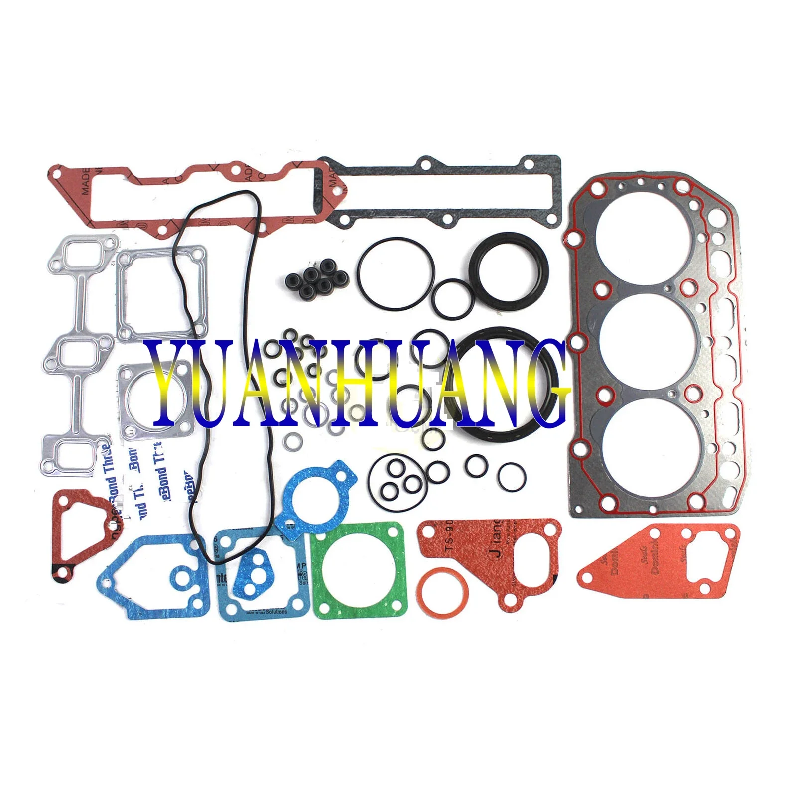 3TN84TL Engine Gasket Kit for Yanmar 3TN84L-RBS Engine Mini Excavator Wheel Excavator Parts