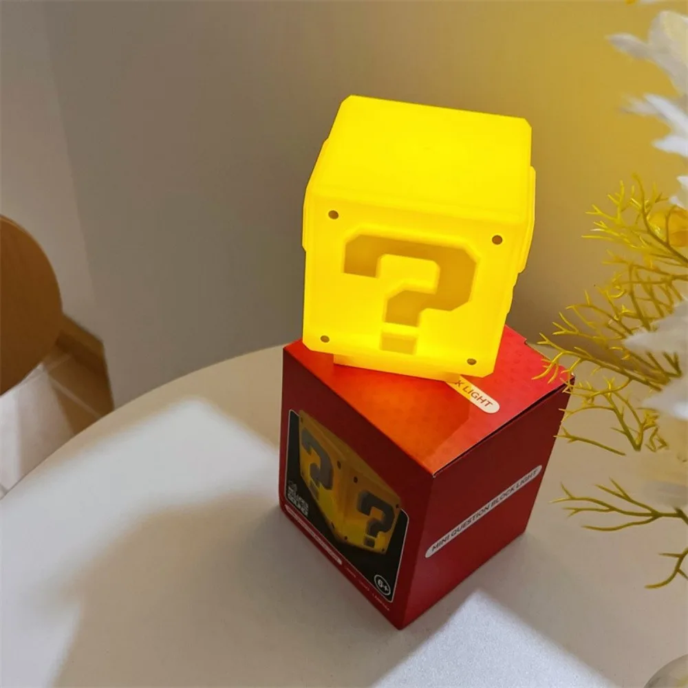 Super Mario LED Night Light with Sound Effects for Gaming Room Decor