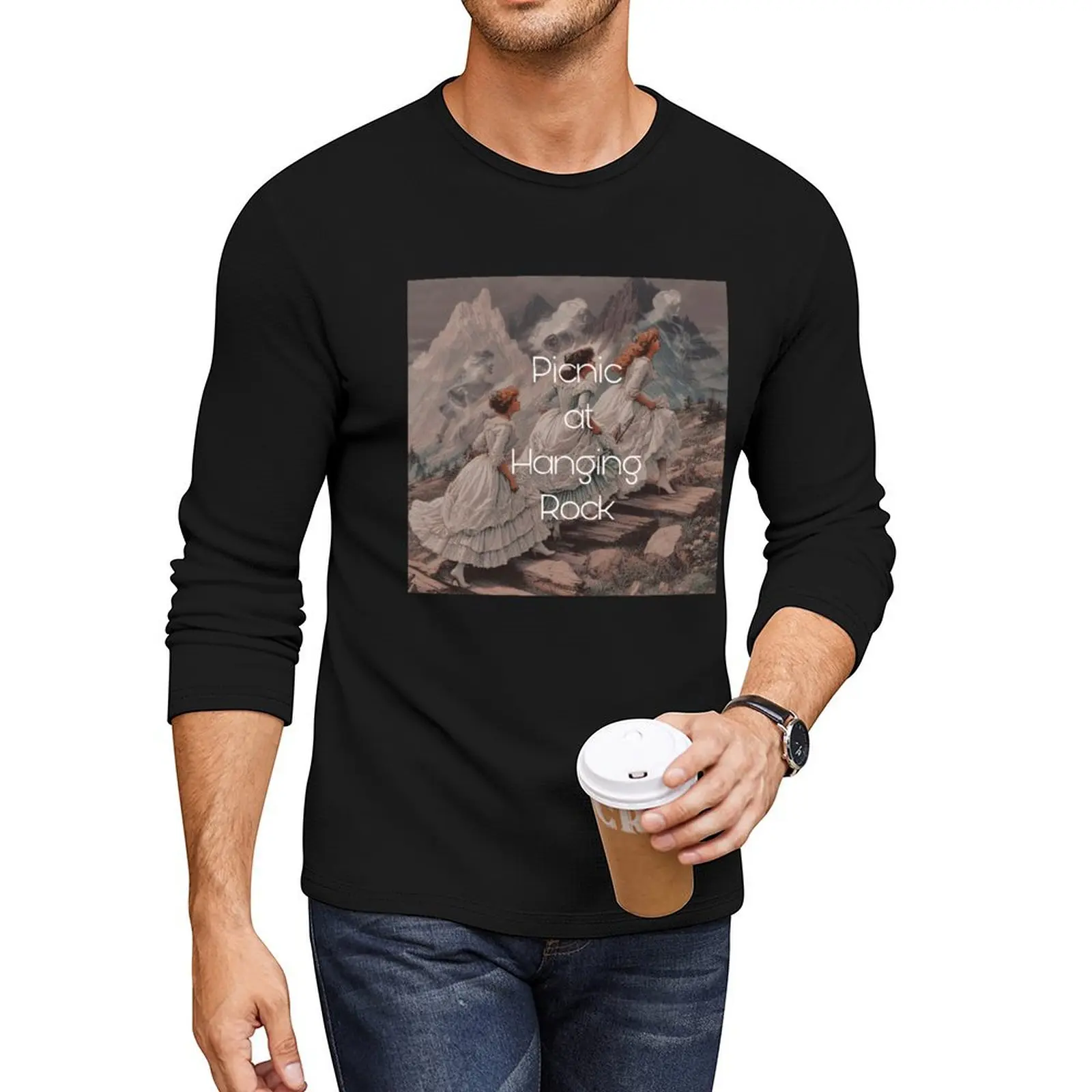 

Illustration for Picnic at Hanging Rock, by Joan Lindsay Long T-Shirt Anime t-shirt plus size tops t shirts for men pack