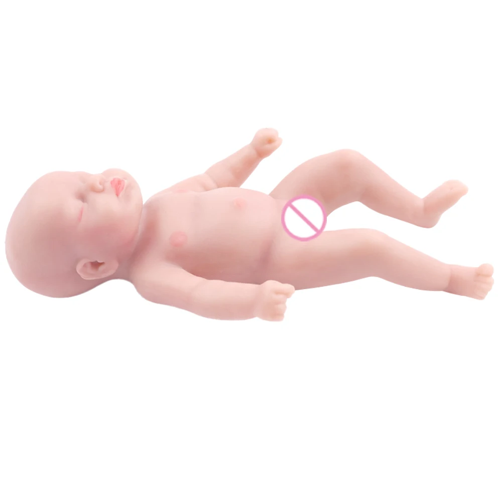 IVITA WG1576 전신 실리콘 다시 태어난 아기 인형 6.1 인치 113g 어린이를위한 현실적인 잠자는 소녀 장난감 크리스마스 선물