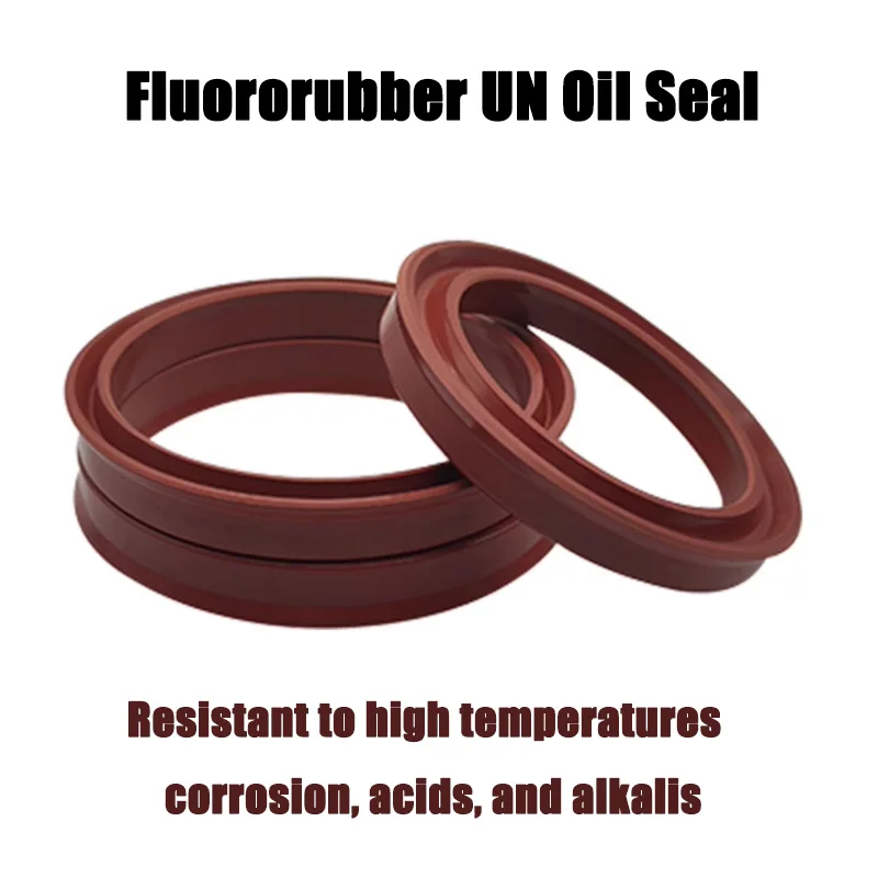 FKM (الفلوروكربون) معرف أختام الزيت للأم المتحدة 4-28 مم، أختام الأسطوانة الهيدروليكية (USH/Y-Ring/O-Ring Kit) للحفارات/آلات الضغط