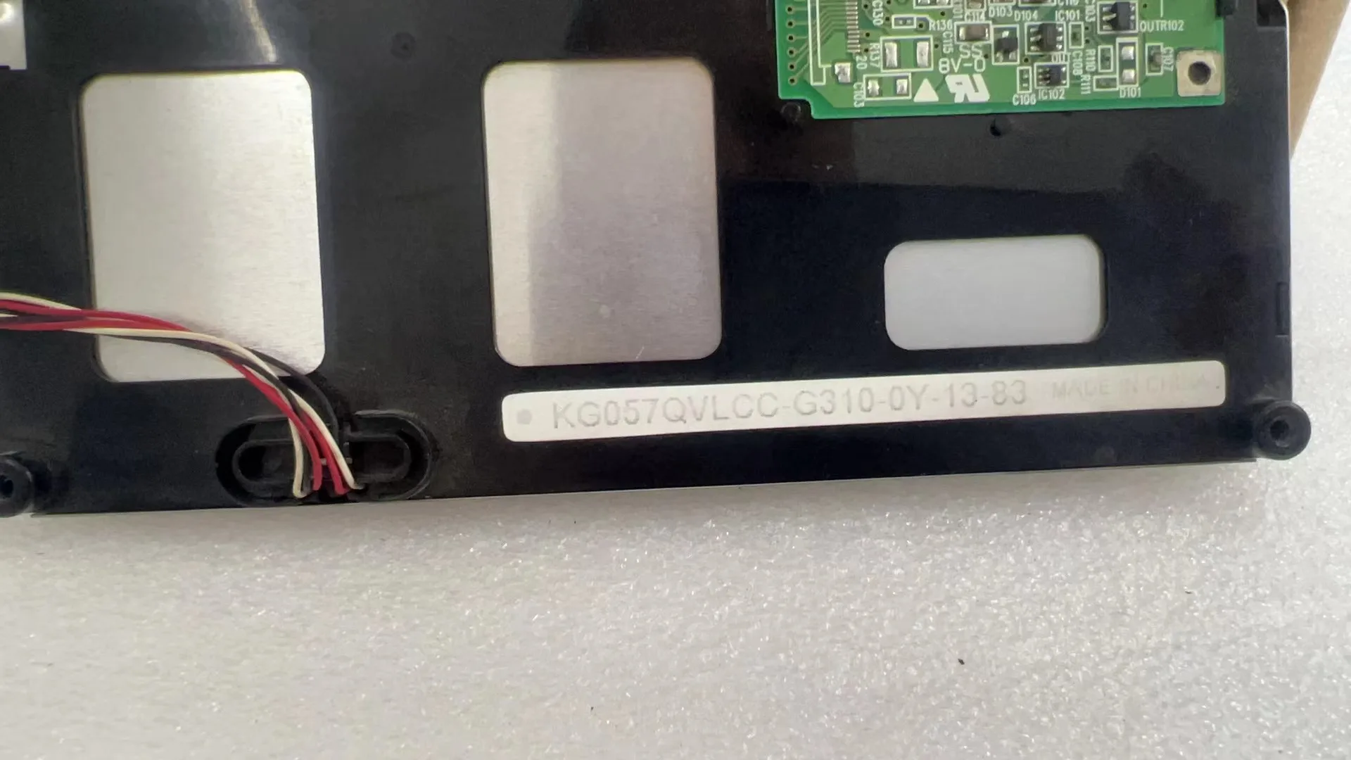 Original 5.7-inch KG057QVLCC-G310 KCG057QVLDG-G000 KG057QV1CA-G5000 KCG057QV1DB-G00 Test results show normal operation