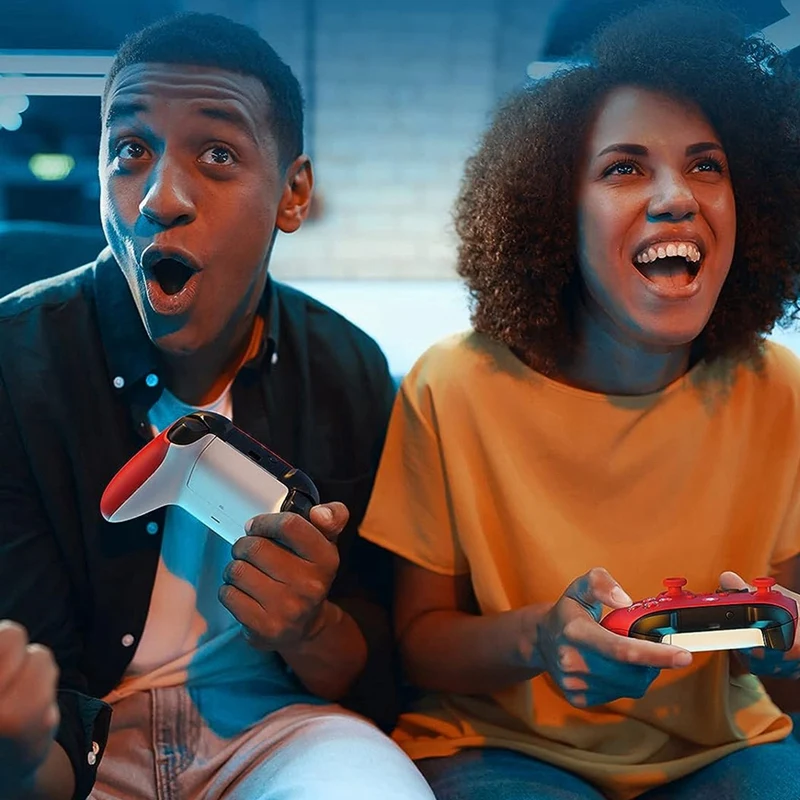 Беспроводной игровой контроллер-приемник для One, Series X/S, 2,4 ГГц для ПК с ОС Windows Геймпад Красный