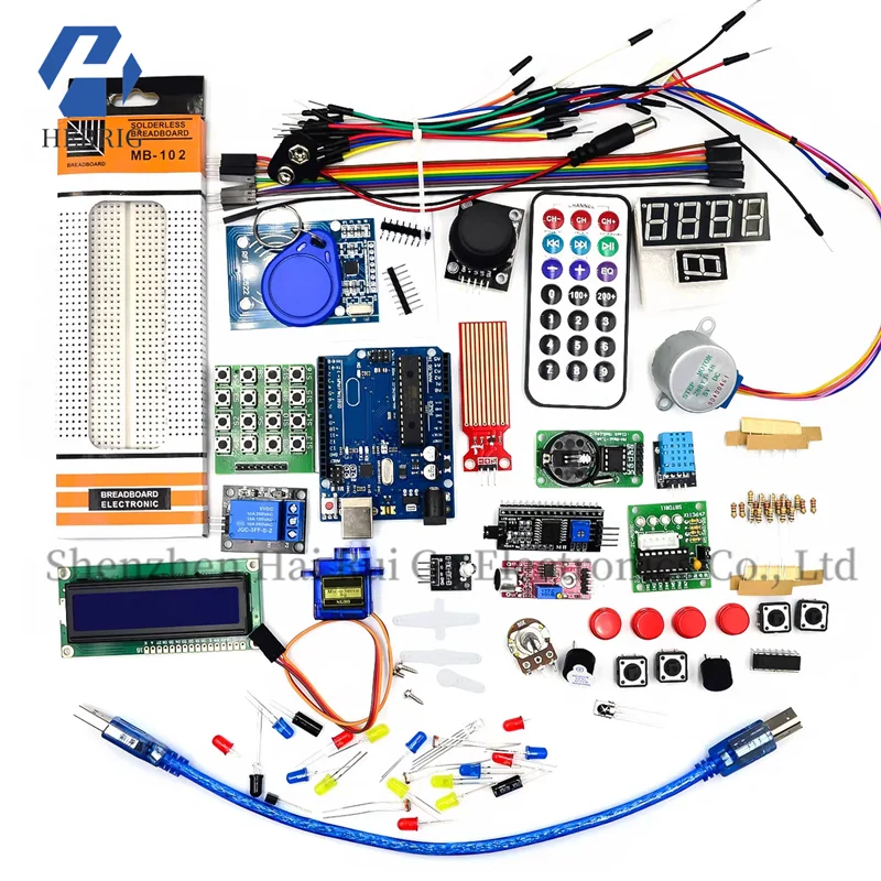 

For UNO R3 Development Board RFID Upgrade Starter Kit Stepper Motor Learning Kit