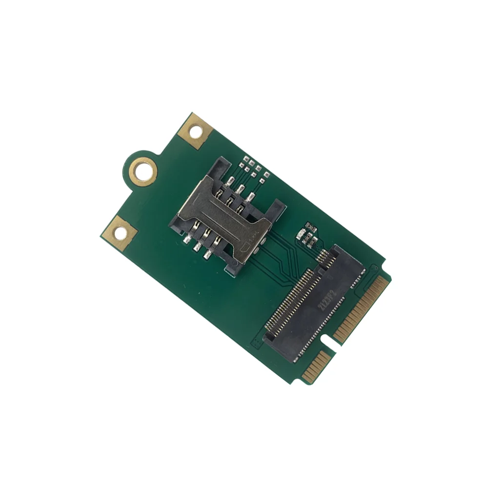 Adaptador M.2 para MINIPCIE para 4G, 5G, M.2 B-Chave para PCIE para SIMCOM, Quectel, TELIT, Fibocom, Módulo M.2, 42x30mm