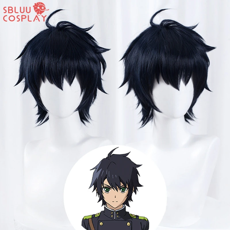 SBluuCosplay Yuichiro Hyakuya Cosplay Wig