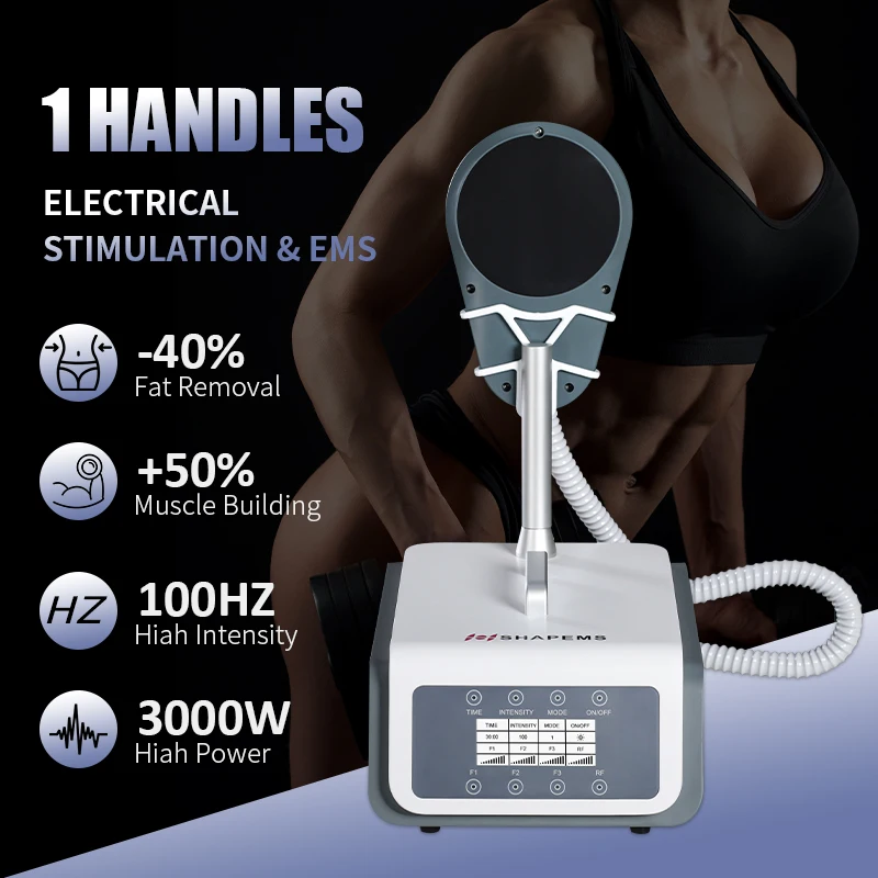 

2024 New High Power EMS Training Electrical Muscle Stimulator Vertical Body Massager Machine Home Use Beauty Equipment With CE