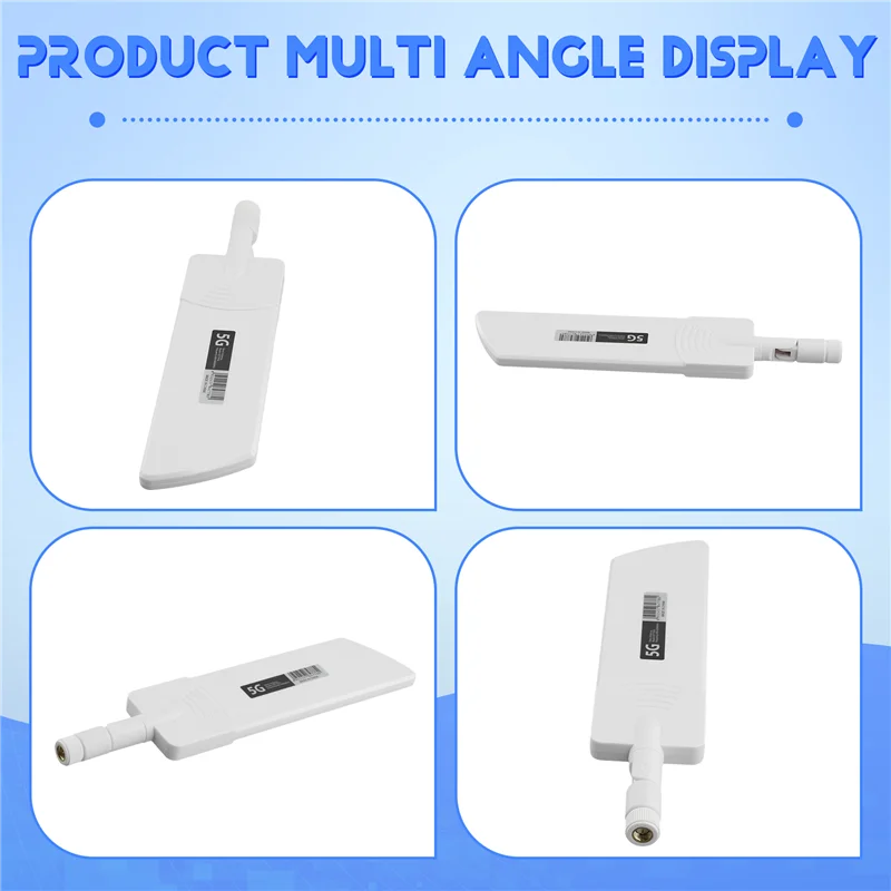 เสาอากาศไวไฟแบบยืดหยุ่น Superior-600-6000Mhz สำหรับเราเตอร์ไร้สาย 2G 3G GSM GPRS 4G 5G กำลังขยายสูง 40 Dbi LTE