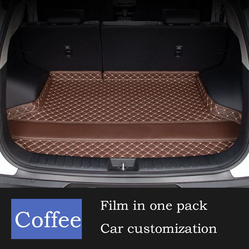 Custom Kofferbak Mat Voor Hyundai Tucson NX4 2021 2022 2023 2024 2025 Lederen Waterdichte Hoofd Pad Interieur Modificatie Accessoires