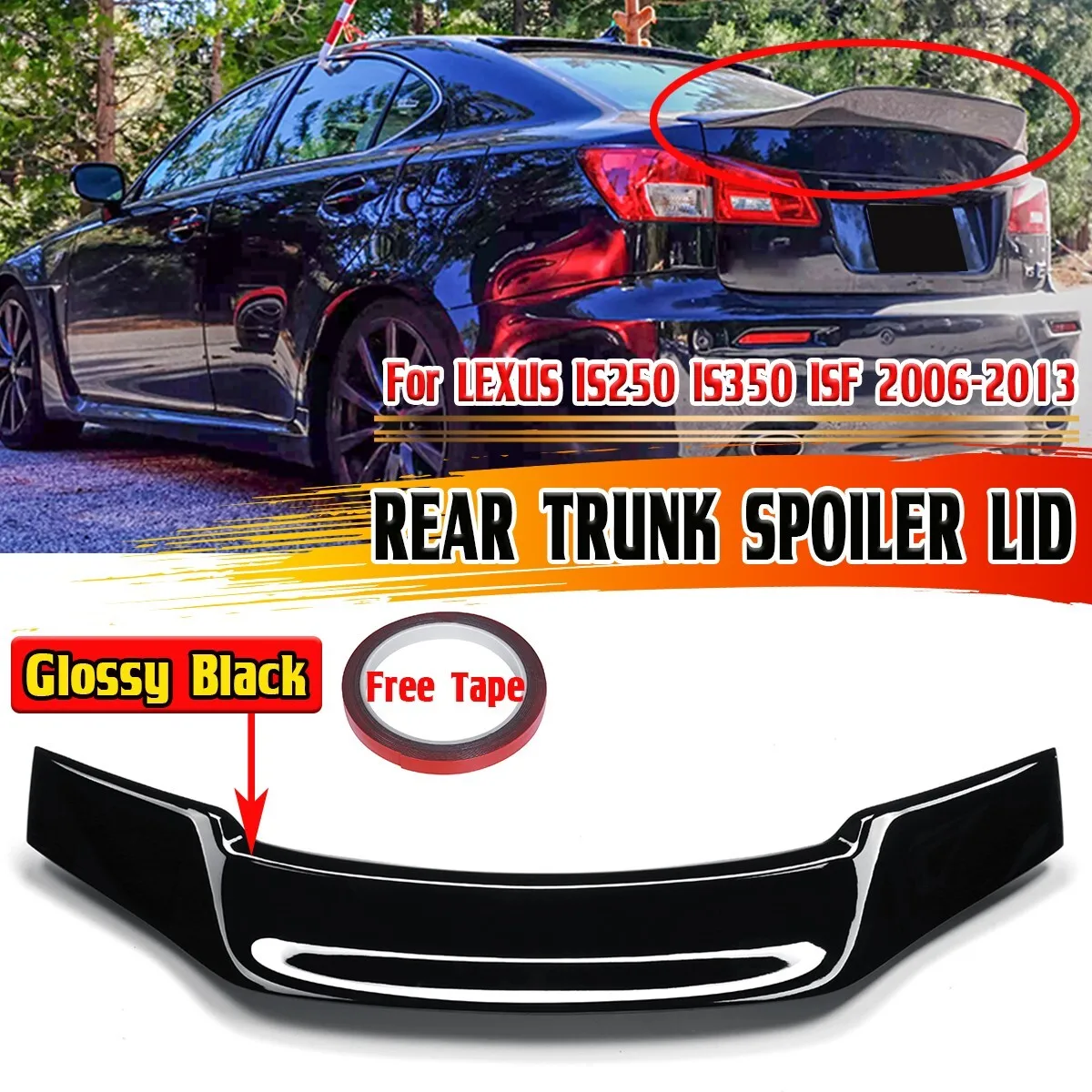 Black Duckbill Rear… - image
