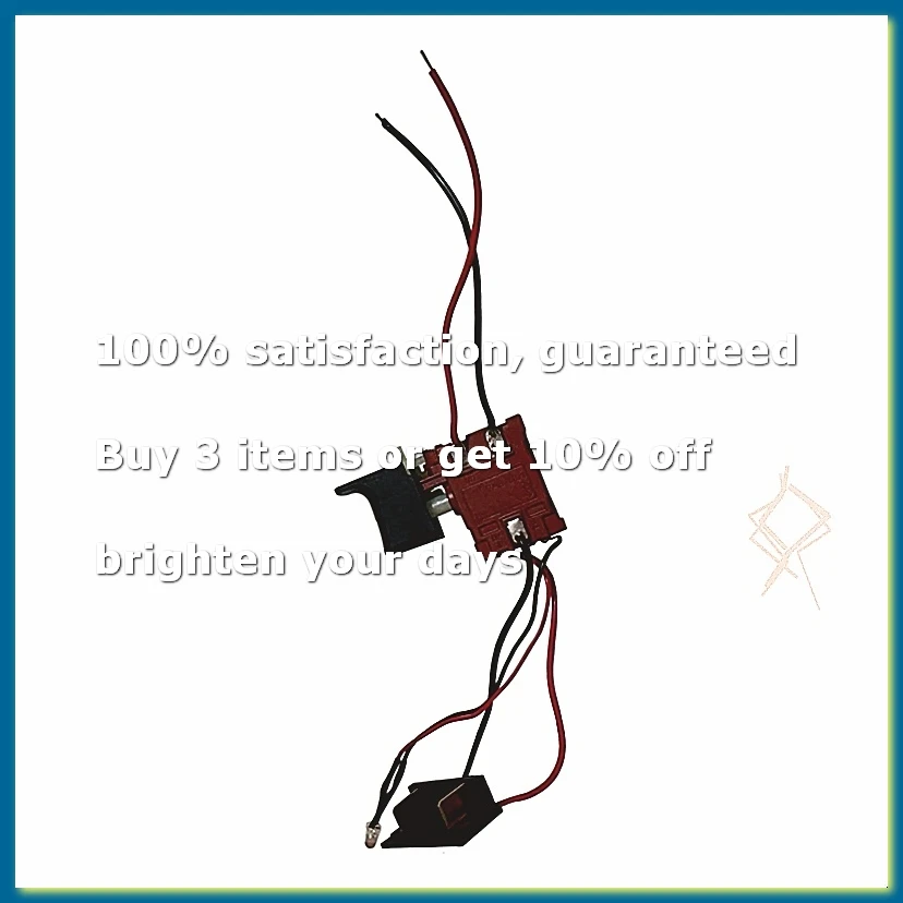 Electric Wrench Speed Control Push Button Trigger Switch DC Rechargeable Wrench Switch FA8-16/1 16A Wrench Accessories