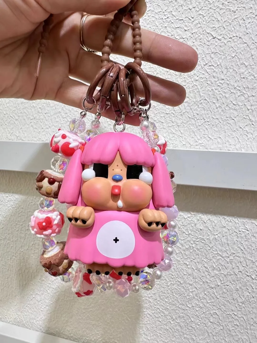 POP Blind Box Crybaby Monster Tears Series Toys Cartoon Kawaii Decoration Animals Figures Dolls Keychain Phone Backpack Pendant