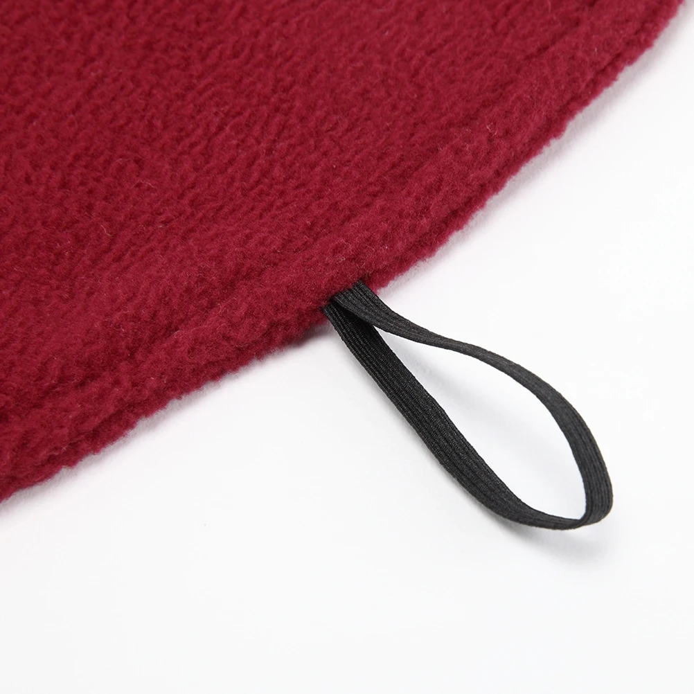 

Pet Dog Waistcoat Polar Fleece Reversible Winter Clothes Red M Stylish Warm Puppy Vest Lightweight Soft Comfortable for Walking