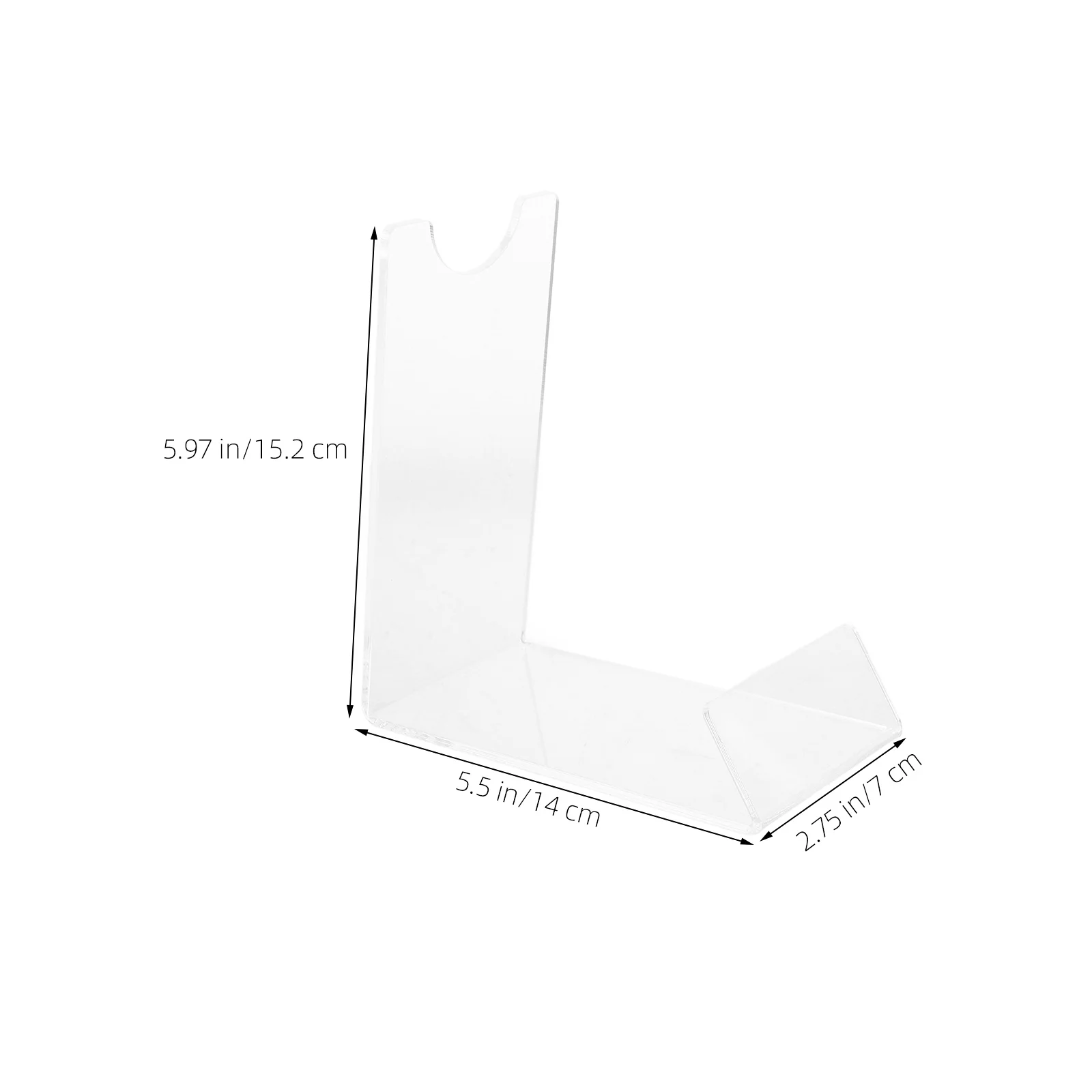 2 قطعة حامل سيف أكريليك عرض موقف منظم سطح المكتب مستقر المدمجة السيف رف عرض المنزل ملحق ديكور المنزل #6