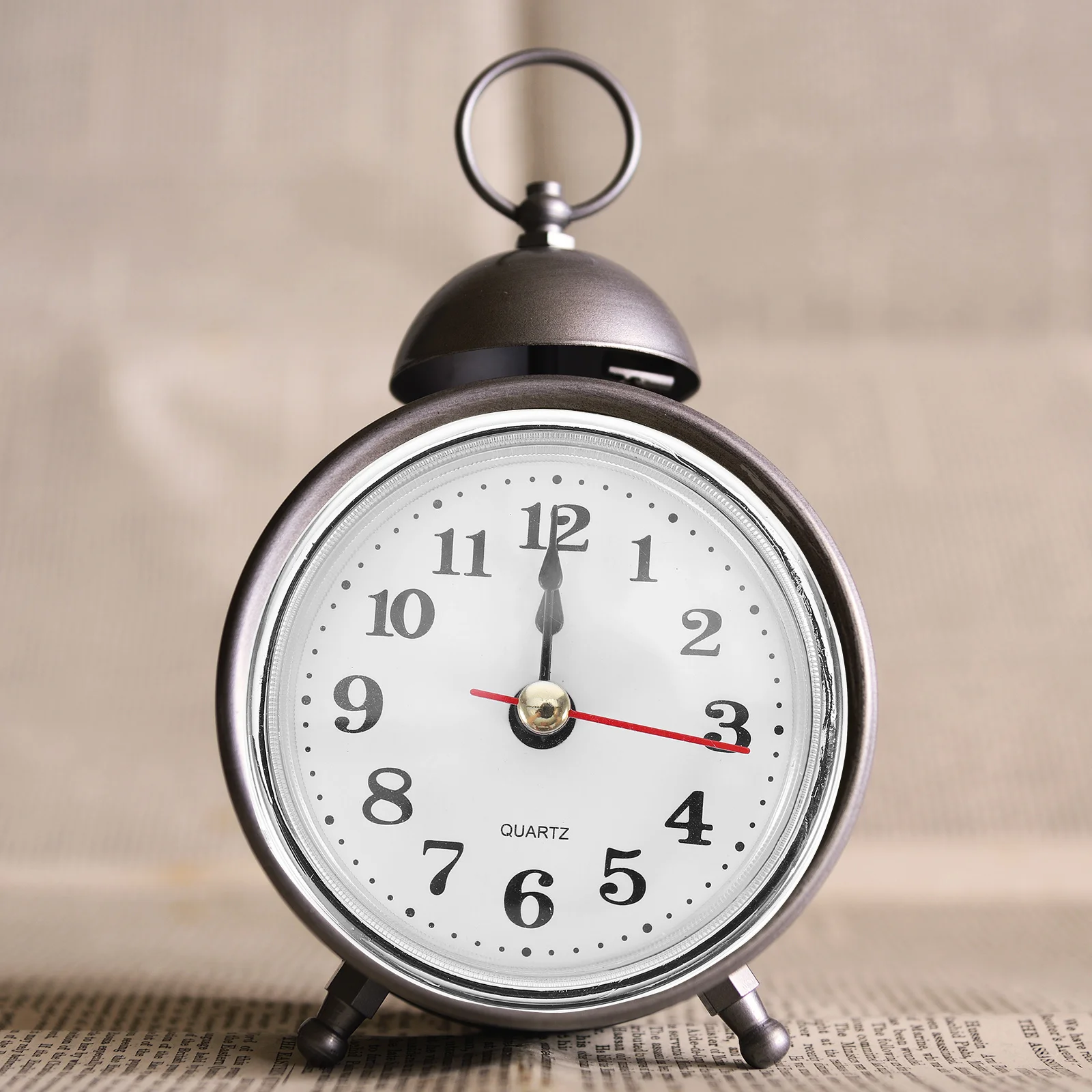 

Vintage Style Round Clock Insert Roman Numeral Clock Head DIY Craft Replacement Movement for Wall Clocks Decor