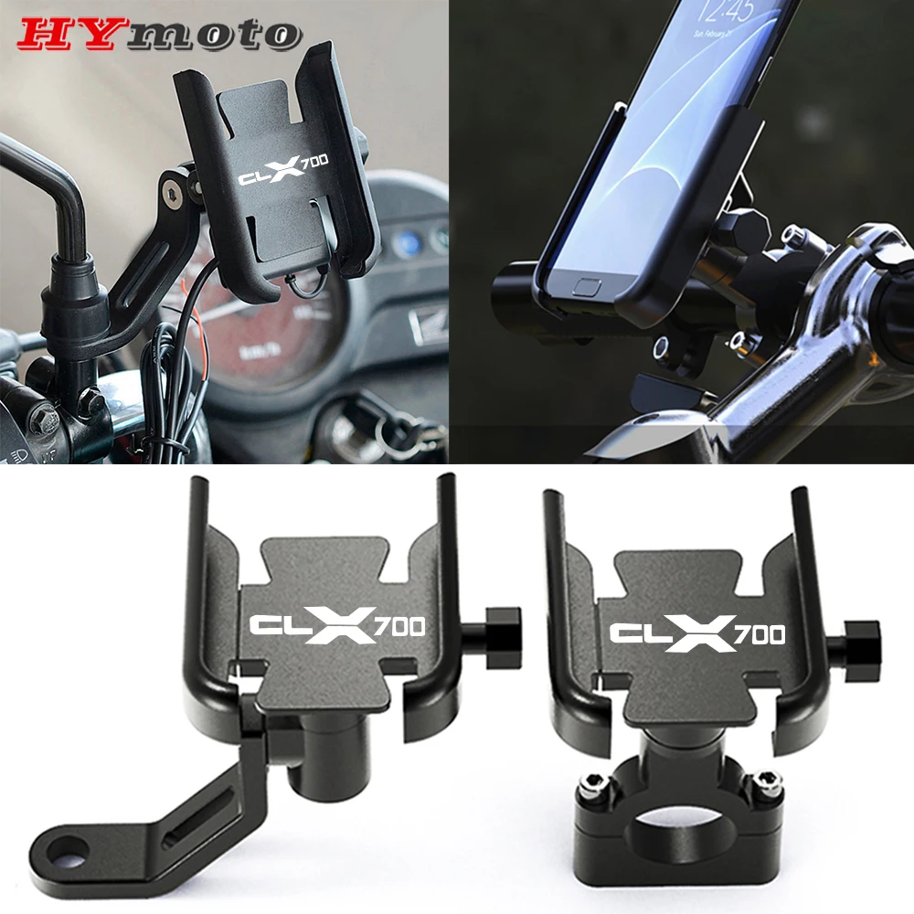 

Для CFMOTO CLX700 CL-X700 CLX 700 CL-X 700CLX 2021 2022 2023 аксессуары для мотоциклов с ЧПУ держатель для GPS