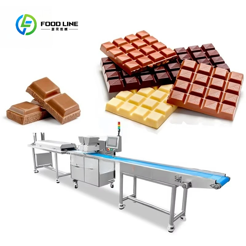 Industrial Chocolate Production Line Continuous Tempering System Smooth Texture Control heart shape chocolate packing machine