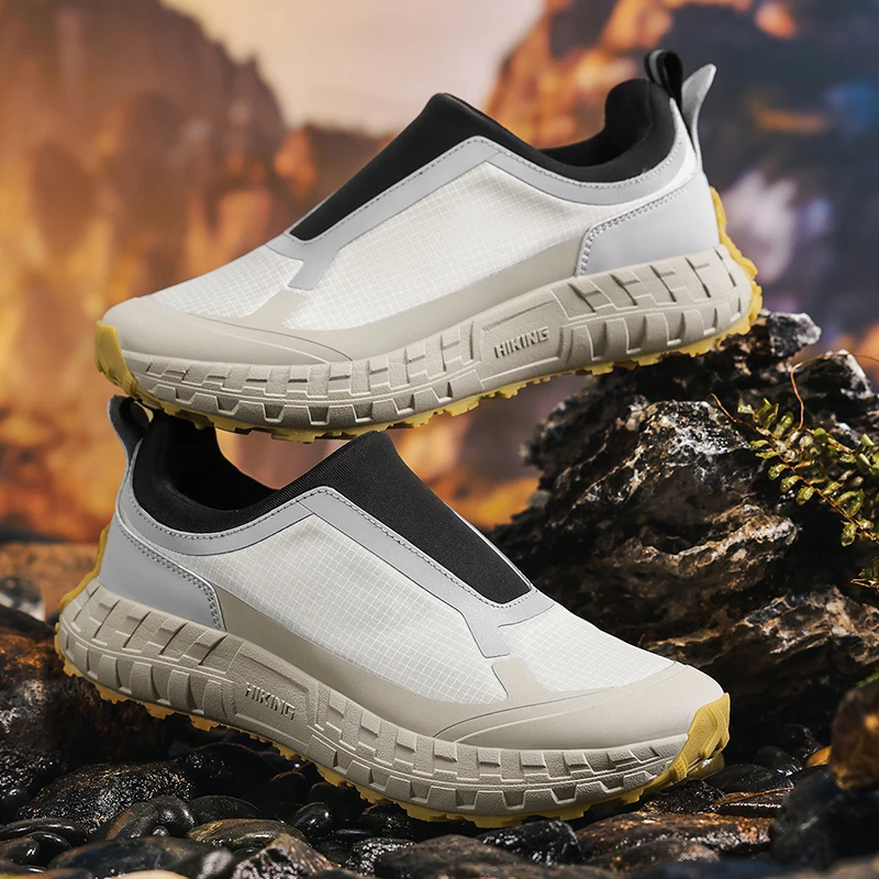 

2025 Hot Sale Man Hiking Shoes Anti-Slip Sport Mens Sneakers Comfortable Travel Shoe man Professional Mens Mountain Hiking Shoe