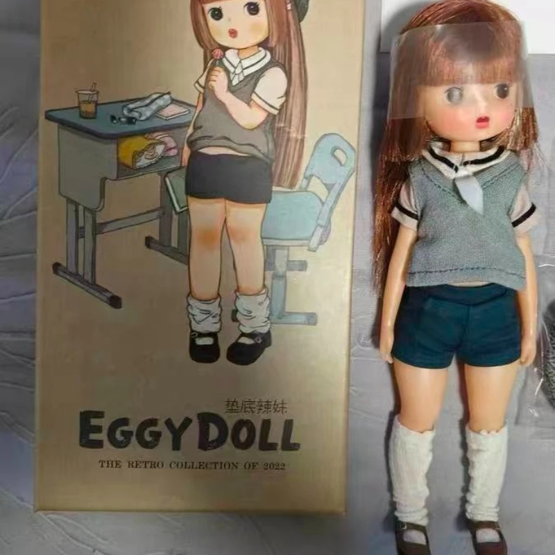 Eggydoll Eggy Round Face BJD Doll Designer Toys Special Exclusive Beautiful Girl Figure Customized Body BOKKA Square Face Gift