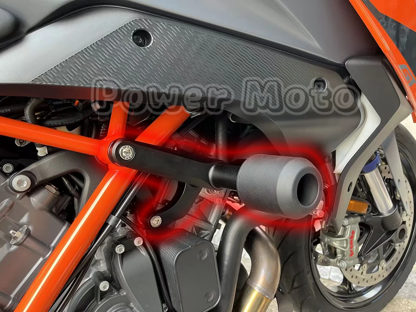 

Fit For 1290 Super Duke R 2013-2019 GT 2016-2024 Motorcycle Falling Protection Frame Slider Fairing Guard Crash Pad Protector