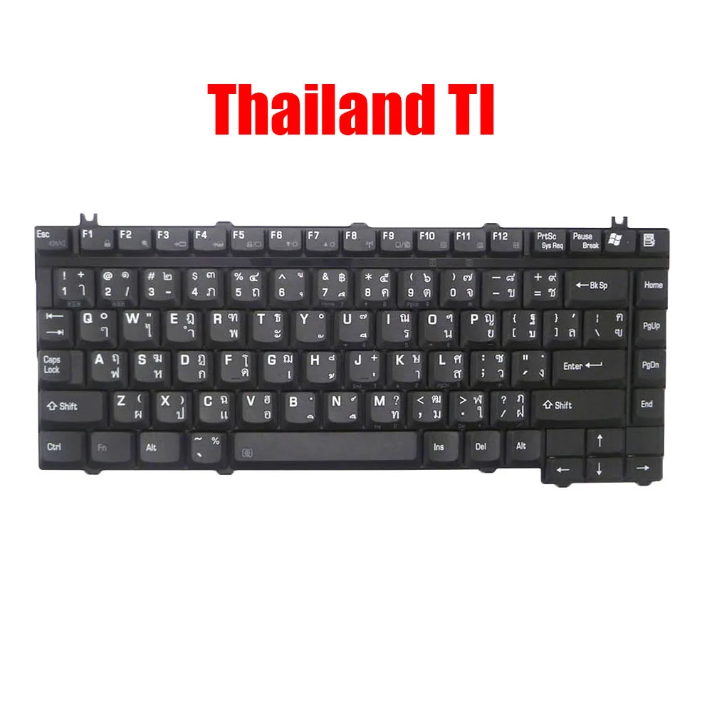 KR TI Laptop Keyboard For Toshiba For Satellite A10 A15 A25 A35 A40 A45 A50 A60 MP-03433T0-6984 99.N5682.N0K Thailand Korea New