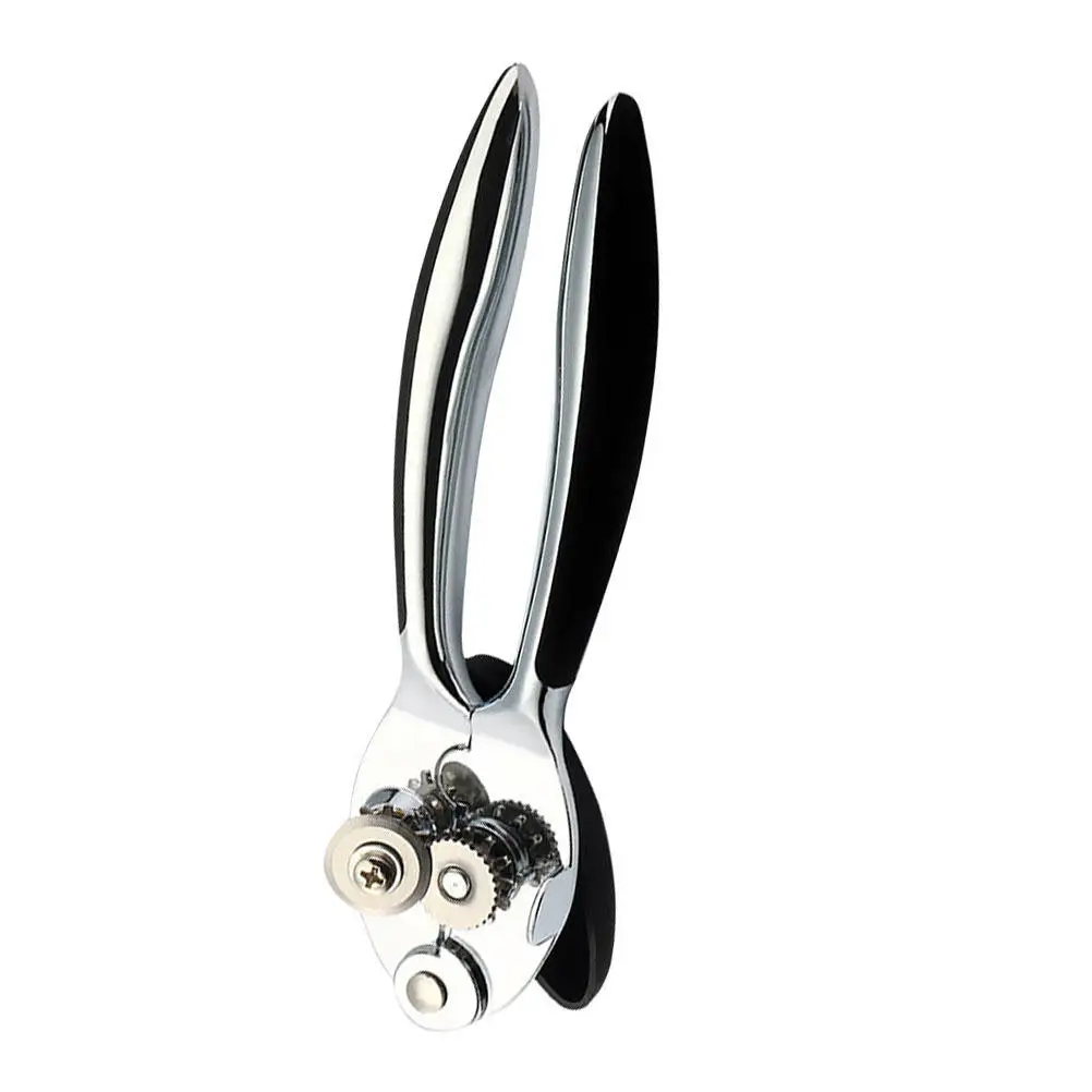 1Pcs Aluminum Alloy Can Opener Ergonomic Lightweight Portable Beverage Lid Remover for Bar Home Bartender Waiter Creative Gift