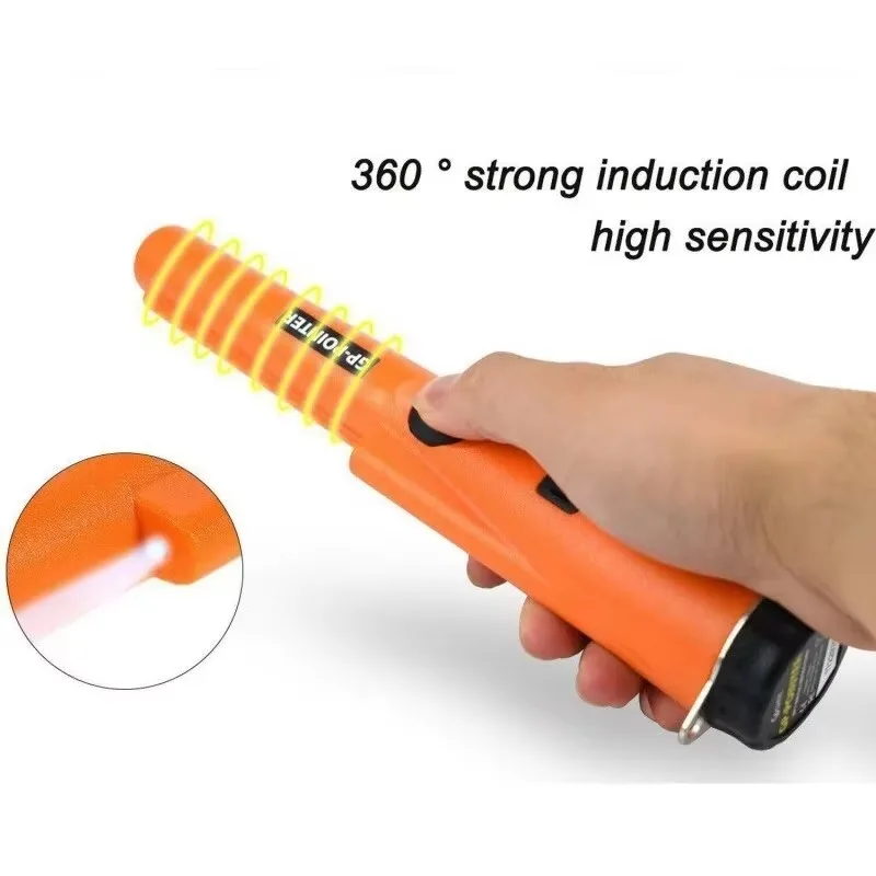 New Positioning Rod Handheld Underground Metal Detector GP Pointer Handheld Waterproof High Sensitivity Security Detector
