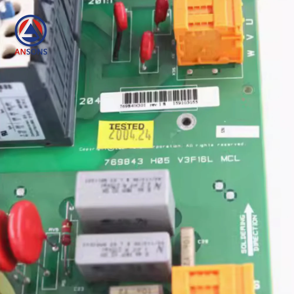 KM769840G01 KM769843H05 V3F16 KONE Elevator Inverter PCB A3 Board Ansons Elevator Spare Parts