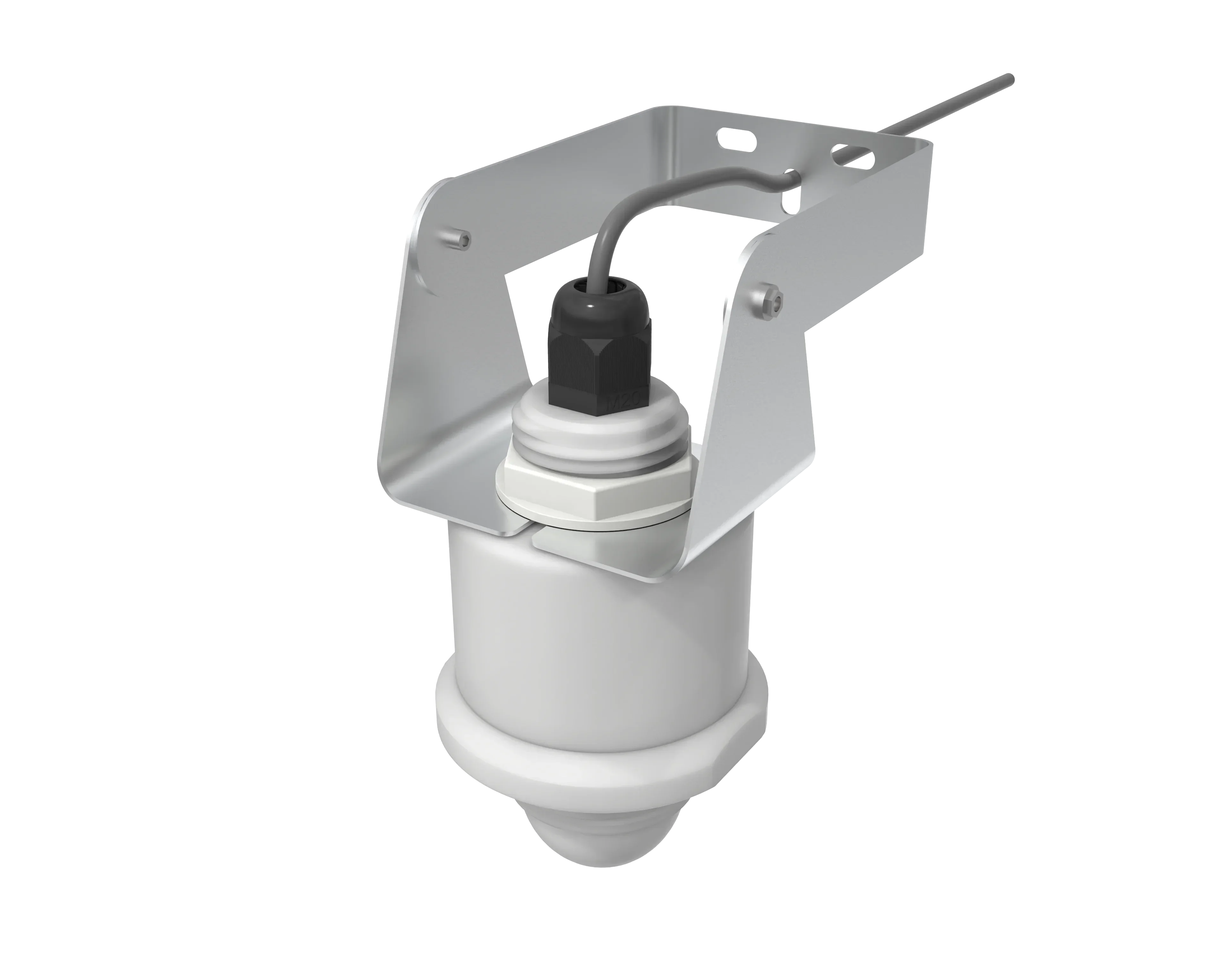 SKE 30m range 80Ghz non contact radar water level sensor Radar water Level Transmitter for Liquid 4-20mA RS485