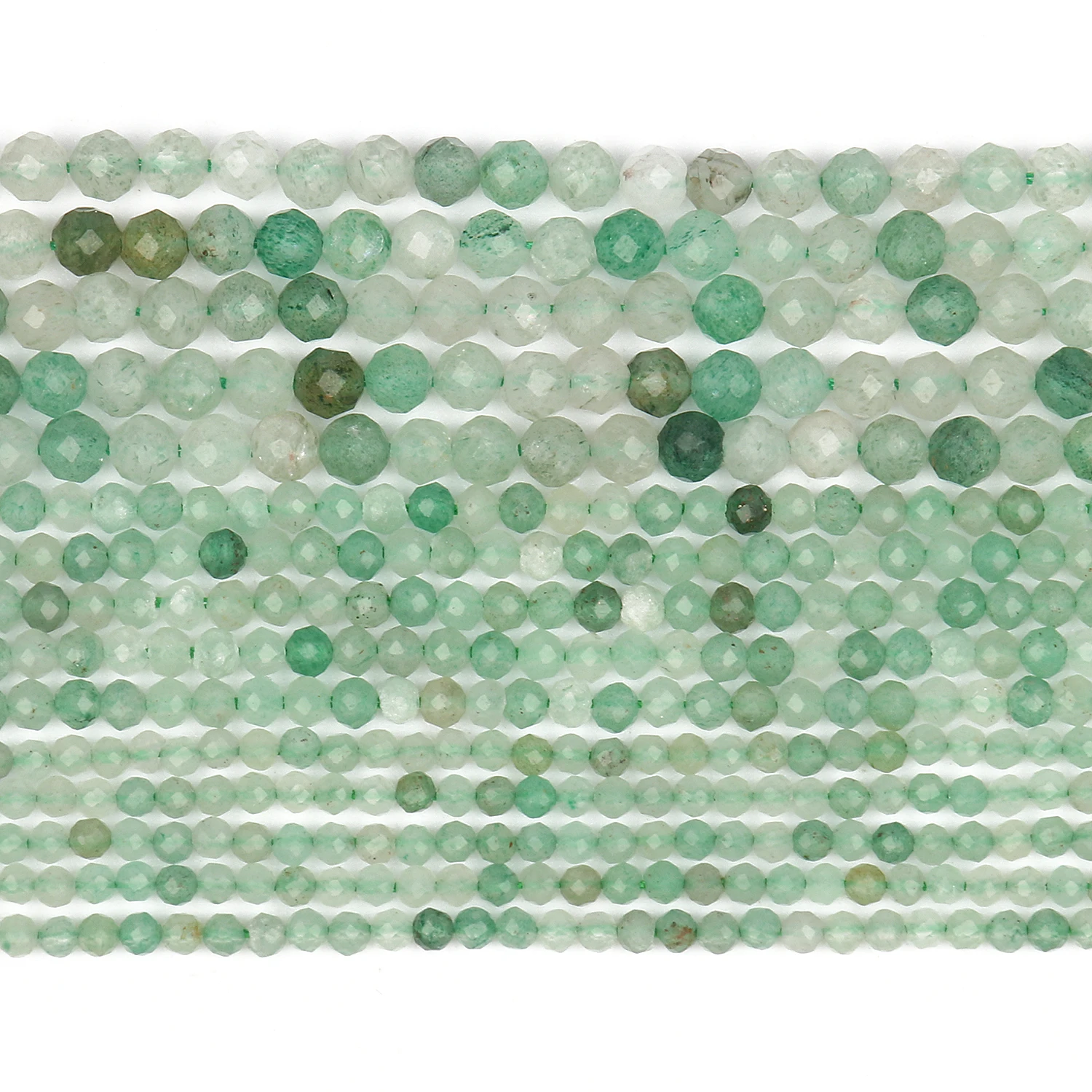 2 3 4mm natürliche facettierte Citrin Opal Jade Onyx Edelstein Perlen runde Mineral perlen für Schmuck herstellung DIY Armband Zubehör