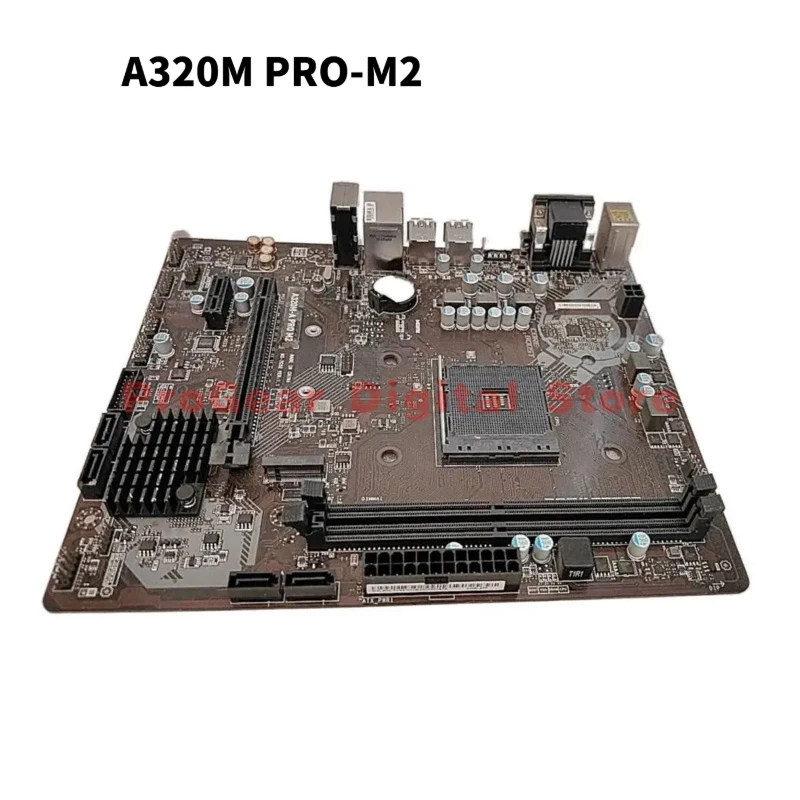 

Материнская плата MSI A320M PRO-M2 AM4 mATX DDR4 с поддержкой слотов M.2 NVMe SSD для процессоров AMD Ryzen.