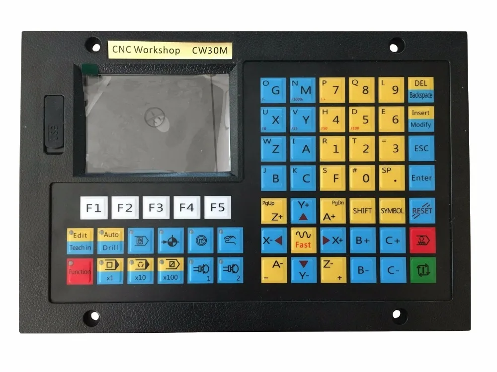 3 axis CNC controller replace XC609M USB Control MPG drilling machine Stand Alone multi functional stepper servo motor