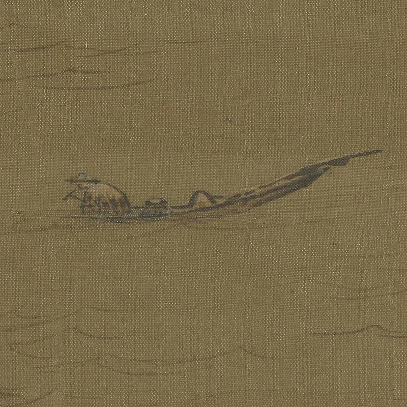 Xia Gui (1195-1224) Besneeuwde landschapsschilderkunst Oud Chinees schilderij Klassieke kunst 1:1 Museum originele grote reproductie