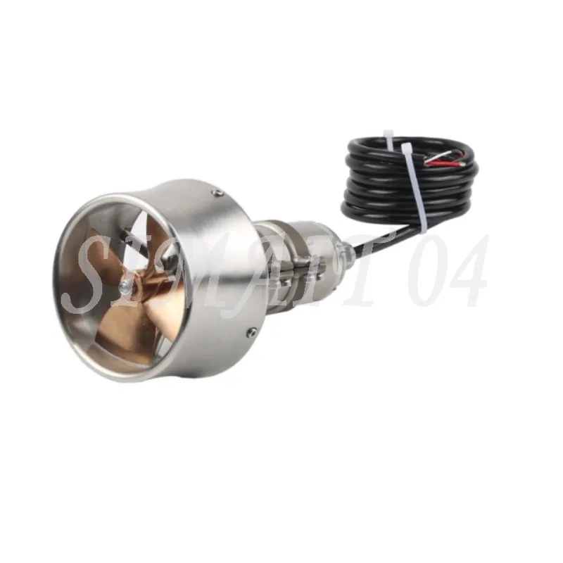 Brushless Waterproof Underwater Motor – New Stainless Steel Body, Pure Copper Blades & Built-in Propulsion Drive