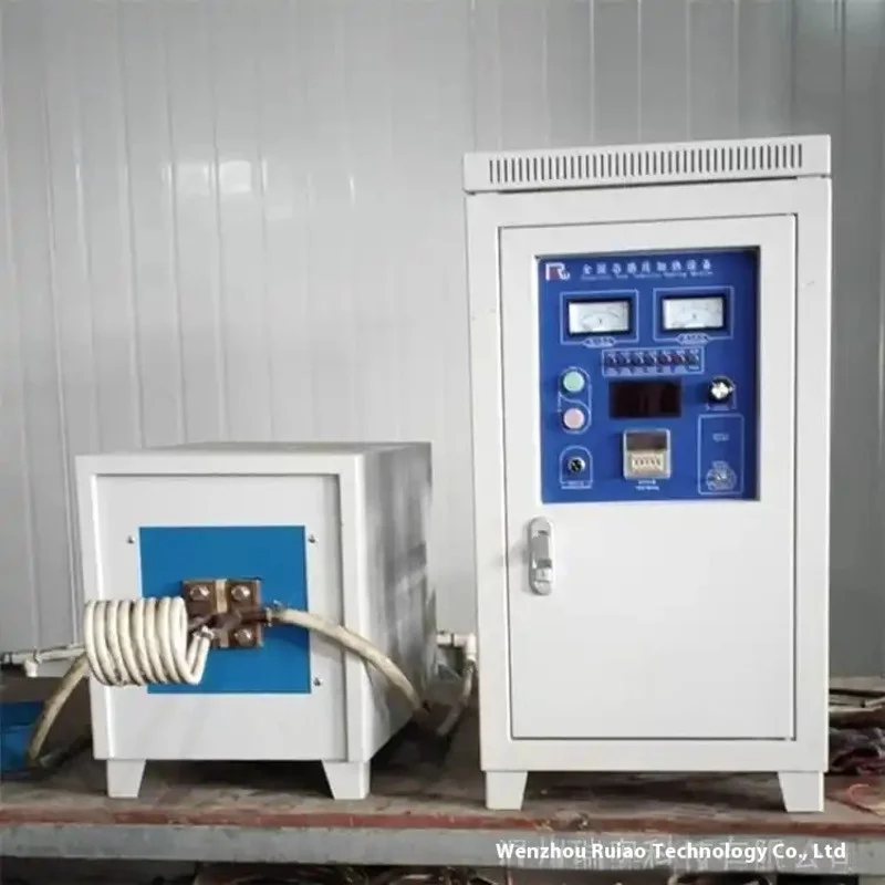 Desktop High Frequency Induction Heater metal casting furnace Unload Rims Loaders Equipment